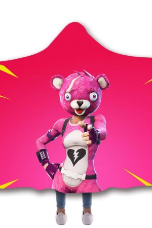 Fortnite Hooded Blankets - Fortnite CUDDLE TEAM LEADER Fleece Hooded Blanket