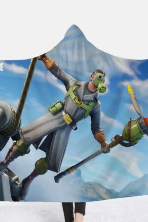 Fortnite Hooded Blankets - Fortnite Limited Hero Skin Fleece Hooded Blanket