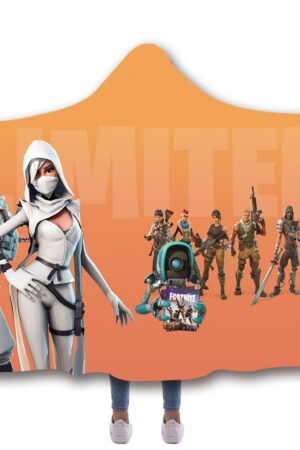 Fortnite Hooded Blankets - Fortnite Lotus Assassin Sarah Fleece Hooded Blanket