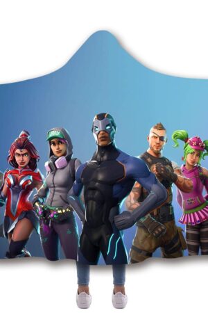 Fortnite Hooded Blankets - Fortnite Super Hero Omega Fleece Hooded Blanket