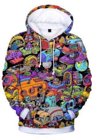 Fortnite Hoodies - Alien Space Station 3D Hoodie
