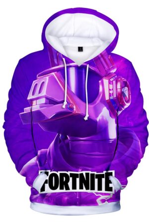 Fortnite Hoodies - DJ Alpaca 3D Hoodie