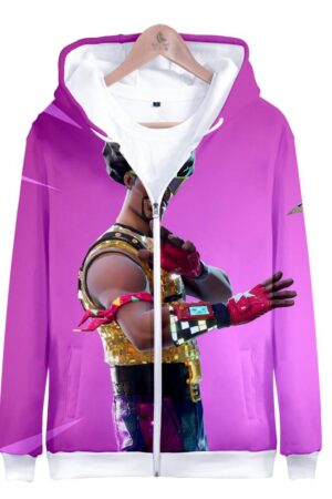 Fortnite Hoodies - Fortnite Funk Ops 3D Zip Up Hoodie