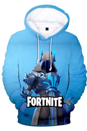 FORTNITE Hoodies - FORTNITE Game Season 7 Series Hero THE ICE KING Character Battle Royale 3D Hoodie