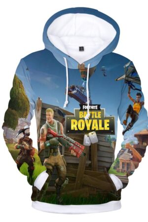 Fortnite Hoodies - Fortnite Star-Spangled Trooper 3D Hoodie
