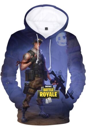 Fortnite Hoodies - PVE Hero Soldier 3D Hoodie