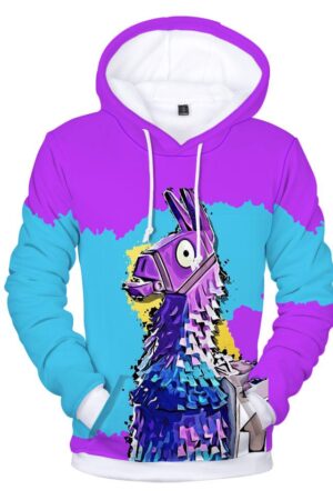 Fortnite Hoodies - PVE Super Character Alpaca 3D Hoodie