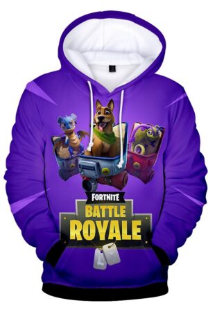 Fortnite Hoodies - Season 6 Pet 3D Hoodie