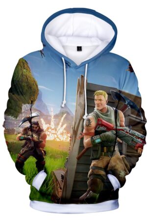 Fortnite Hoodies - Star-Spangled Trooper Soldier 3D Hoodie