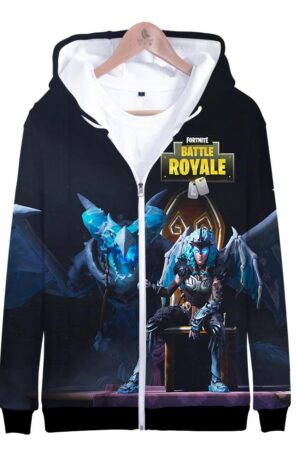 Fortnite Hoodies - Whiplash 3D Zip Up Hoodie