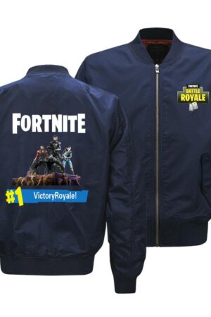 Fortnite Jackets - Solid Color Fortnite Game Scavenger Heroes Icon Fleece Jacket