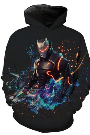 Fortnite Oblivion Skin Hoodies - Pullover Black Hoodie