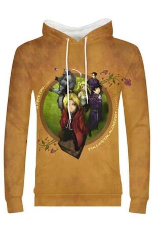 Fullmetal Alchemist 3D Printed Hoodies - Hoody Sweatshirt