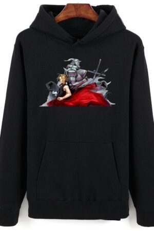 Fullmetal Alchemist Hoodies - Pullover Anime Printed Hoodie