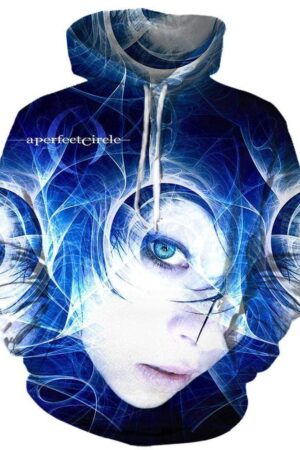 Funny A Perfect Cirle Hoodies - Pullover Blue Hoodie