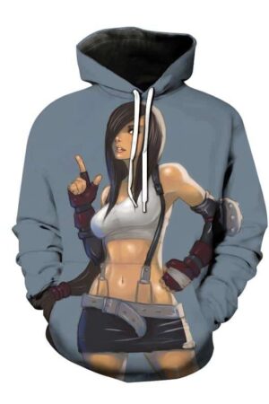 Game Final Fantasy VII Hoodies - 3D Printed Sweatshirt