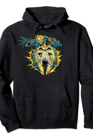 Ghost Rider Action Shot Pullover Hoodie