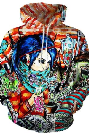 Ghost Trown Hoodies - Pullover Red Hoodie