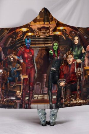 Guardians of the Galaxy Hooded Blankets - Guardians of the Galaxy Super Cool Hooded Blanket