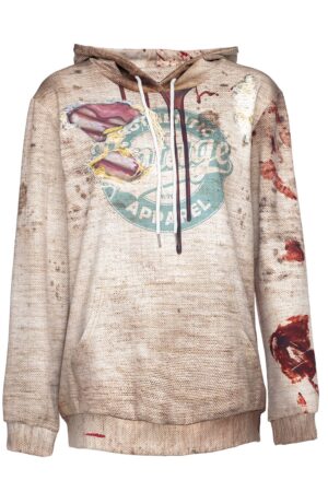Halloween scary style hoodie
