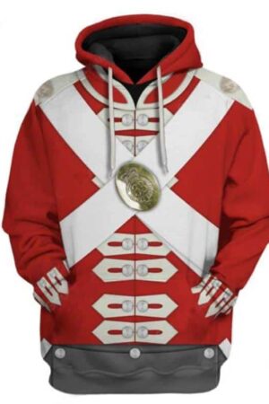 Historical Personage British Army 3D Printed Cosplay Hoodie