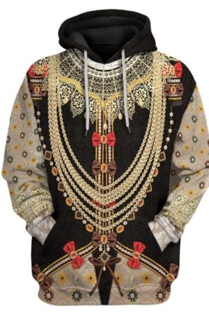 Historical Personage Elizabeth I of England 3D Printed Cosplay Hoodie