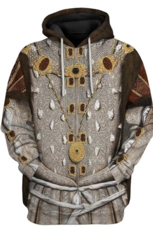 Historical Personage Henry VIII of England 3D Printed Cosplay Hoodie