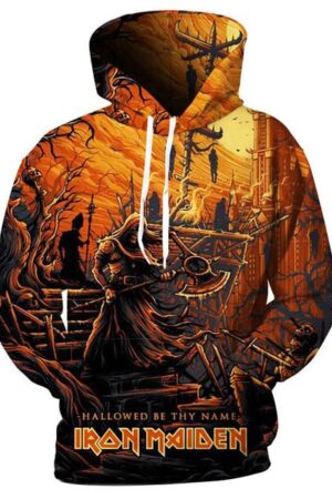 Hoodie 3D Iron Maiden Pullovers Hoody Sweatshirt