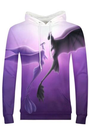 How To Train Your Dragon Cartoon3D Print Hooded Sweatshirt Hoodies