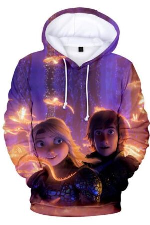 How To Train Your Dragon Hoodies - Anime 3D Print Hooded Jacket Sweatshirts