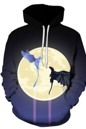 How to Train Your Dragon Hoodies - Cartoon 3D Print Hoody Sweatshirt