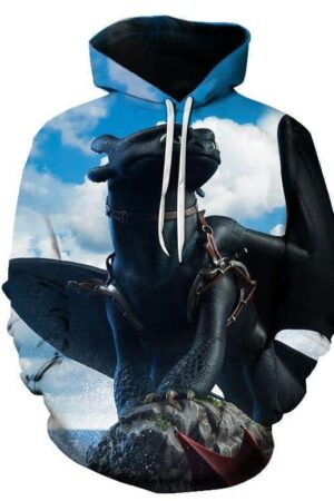 How to Train Your Dragon Hoody Sweatshirt - Cartoon 3D Print Hoodies