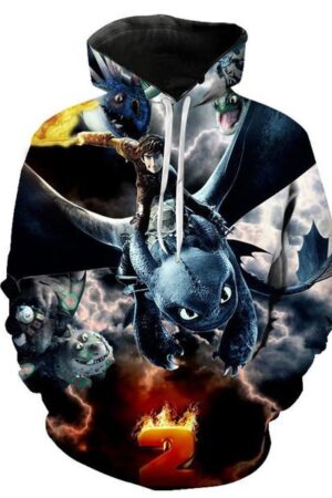 How To Train Your Dragon The Hidden World Pullover - 3D Print Hoodies Sweatshirt