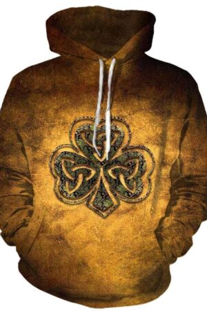Irish Hoodies - Pullover Yellow Hoodie