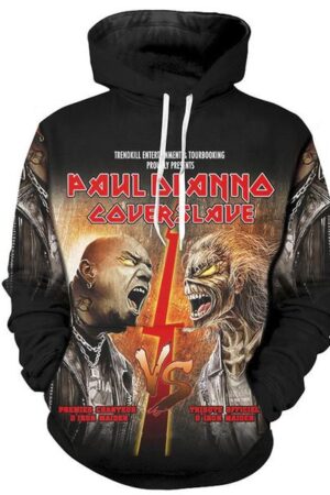 Iron Maiden 3D Hoodie Rock Metallic Tracksuits Skull Eddies Sweatshirt