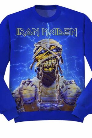 Iron Maiden Men Women 3D Print Pullover Unisex Rock Music Band Sweatshirt