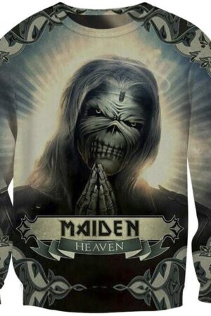 Iron Maiden Pullover 3d Print Jumper Killers Eddies Rock Music Band Sweatshirt