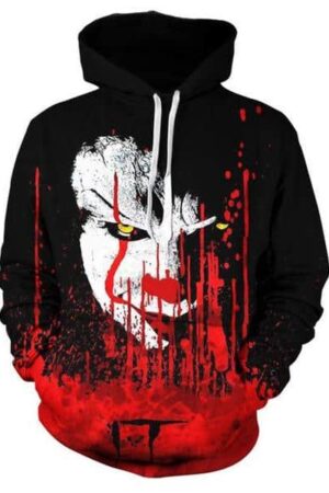 Joker 3D Printed Sweatshirt Hoodies - Suicide Squad Hooded Pullover