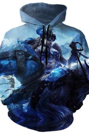League of Legends Nunu Hoodies - Pullover Black Hoodie