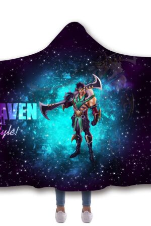 LOL Hooded Blankets - LOL Delevin Super Cool Fleece Hooded Blanket