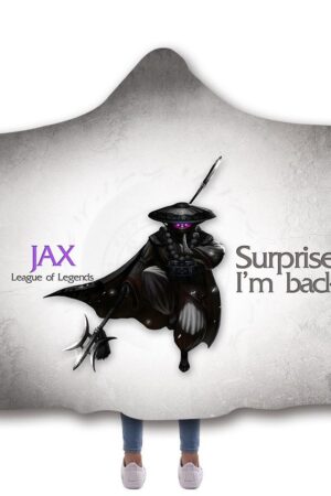LOL Hooded Blankets - LOL JAX Super Cool Fleece Hooded Blanket