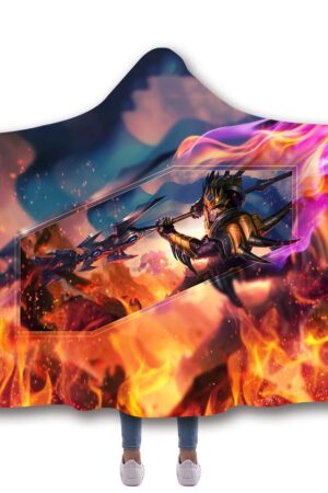 LOL Hooded Blankets - LOL Jiawen IV Super Cool Fleece Hooded Blanket