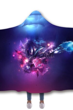 LOL Hooded Blankets - LOL the Emperor of the Sands Super Cool Fleece Hooded Blanket