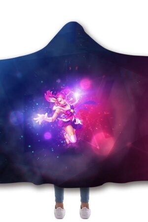 LOL Hooded Blankets - LOL the Lady of Luminosity Super Cool Fleece Hooded Blanket