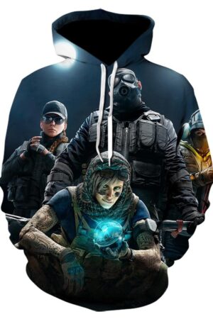 Mass Effect Sweatshirt Rainbow Six Siege Hoodie