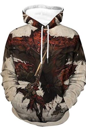 Monster Hunter World Hoodies - 3D Print Casual Pullover