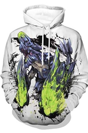 Monster Hunter World Hoodies - 3D Print Casual Pullover
