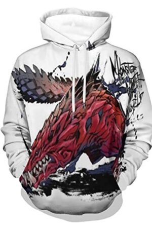Monster Hunter World Hoodies - 3D Print Casual Pullover