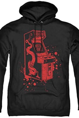 Mortal Kombat Hoodie - Arcade Game 3D Print Black Pullover Drawstring Hoodie