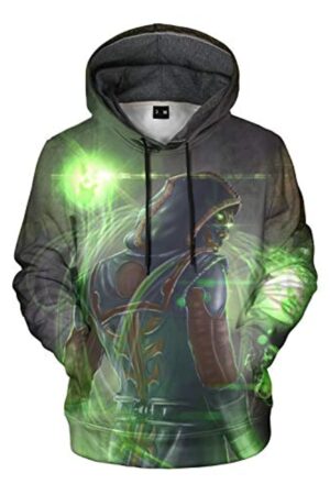 Mortal Kombat Hoodie - Unisex 3D Print Pullover Drawstring Hoodie